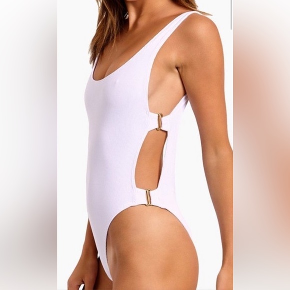 L space Myra ribbed one piece - Picture 1 of 7